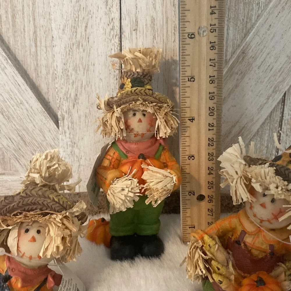 Hobby Lobby 2020 Set of Three Scarecrow Figurines